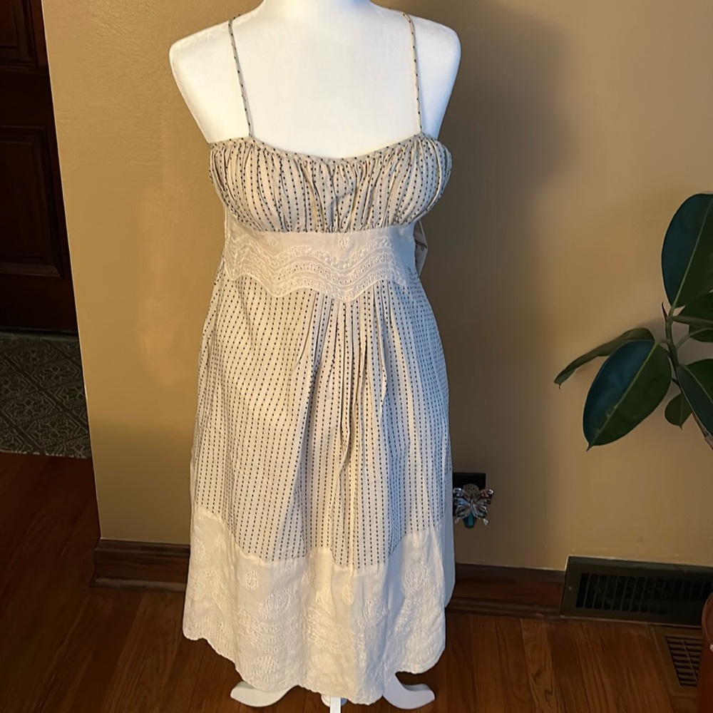 New Jessica Howard milkmaid Sundress Cottage Wedding sz 12